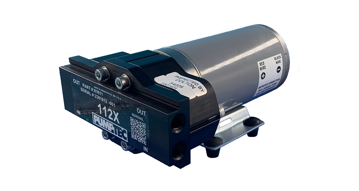 Pumptec 112X Compact Plunger Pumps | Pumptec